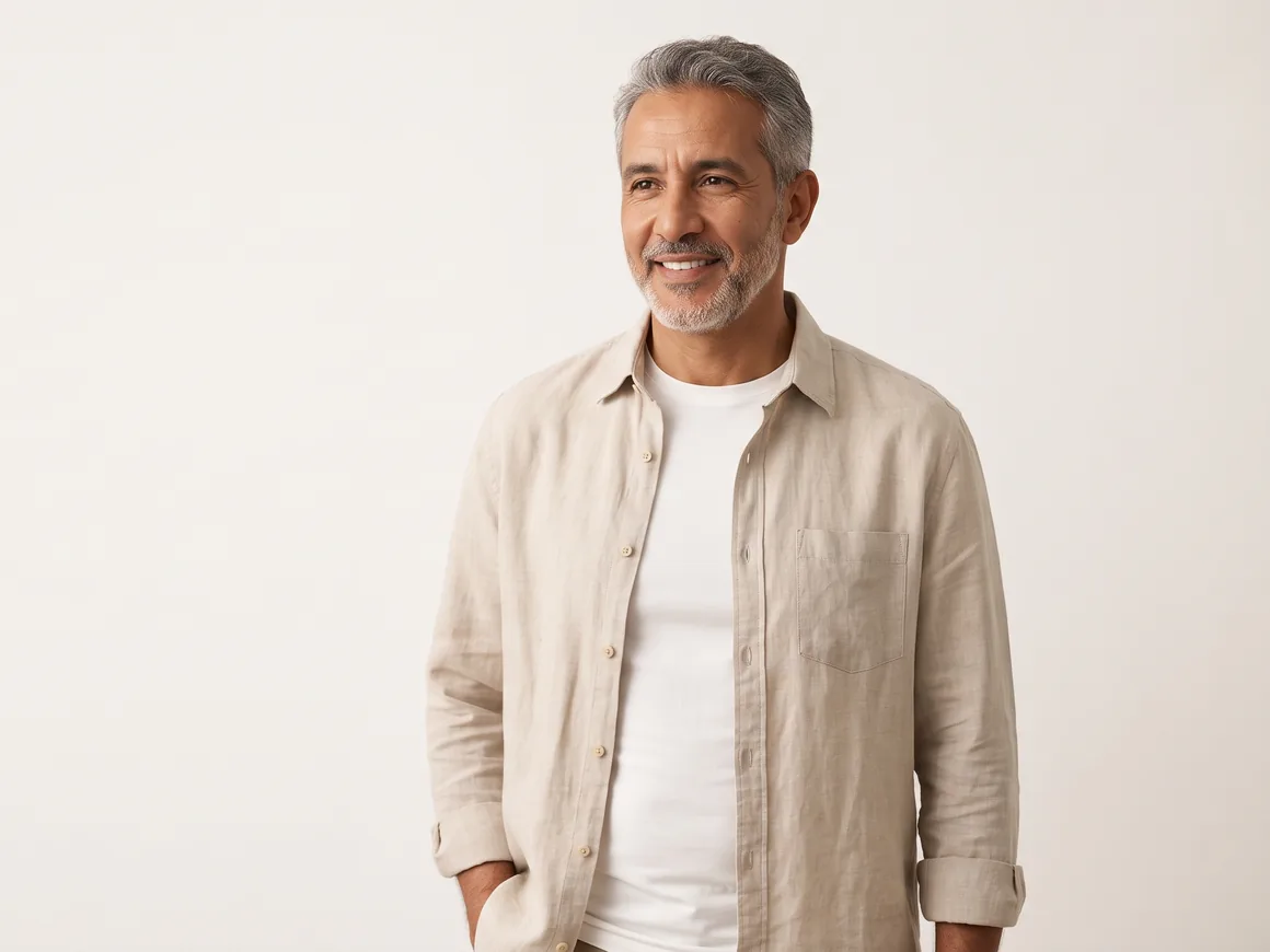 Homme souriant lors d'un contrôle de soins dentaires à Agadir